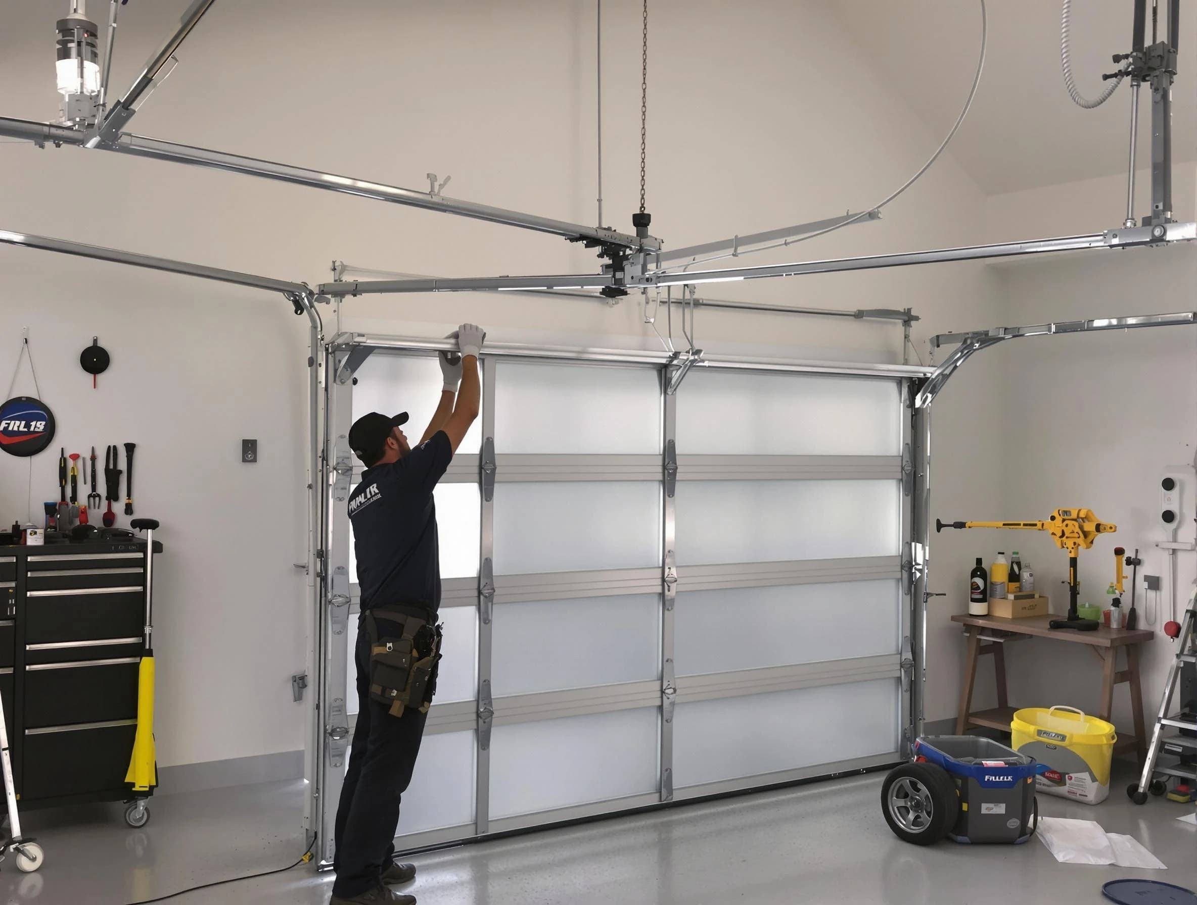 Port Charlotte Garage Door Repair certified team performing precision garage door installation in Port Charlotte