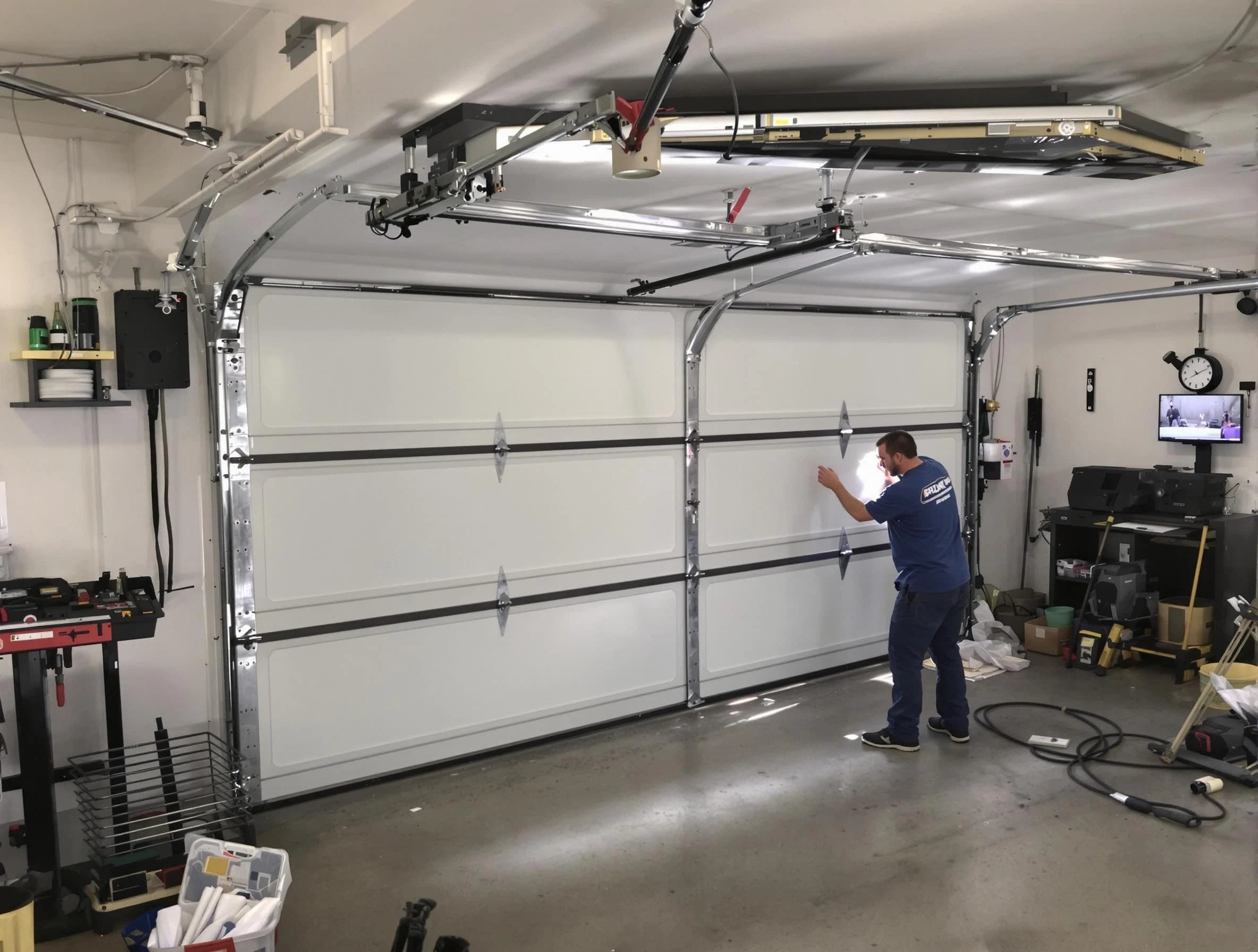 Professional garage door repair service by Port Charlotte Garage Door Repair in Port Charlotte